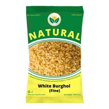 Natural Spices White Burghol, 2Kg